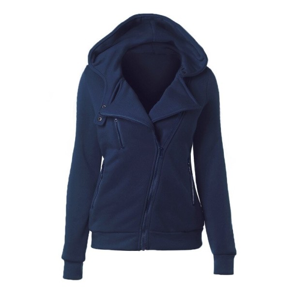 Damen-Sweatshirt P2388 dunkelblau XS