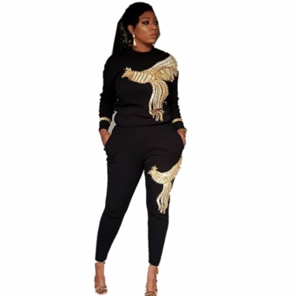 Damen-Sweatshirt und Jogginghose B968 L