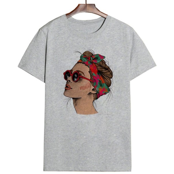 Damen-T-Shirt mit B326-Aufdruck S 2