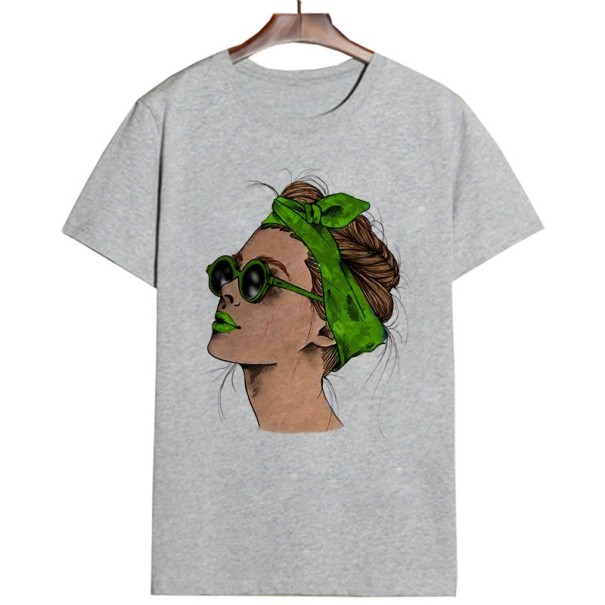 Damen-T-Shirt mit B326-Aufdruck S 5