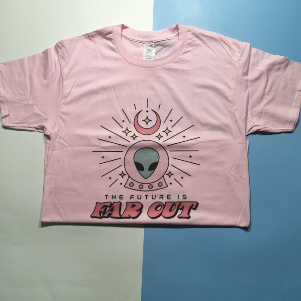 Damen-T-Shirt mit B367-Aufdruck L 1