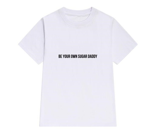 Damen-T-Shirt mit der Aufschrift A73 weiß S