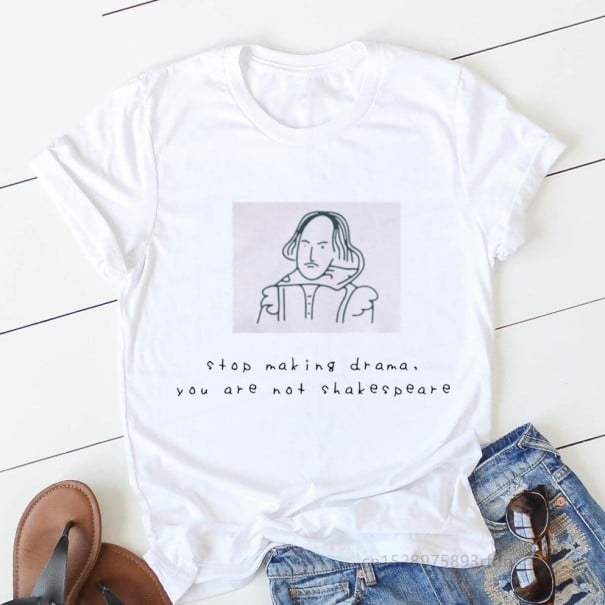 Damen-T-Shirt mit lustigem Aufdruck B136 M 7