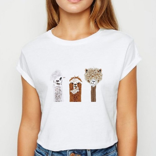 Damen-T-Shirt mit Tiermotiv B352 M 11