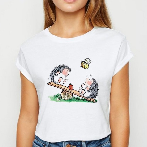 Damen-T-Shirt mit Tiermotiv B352 XL 5