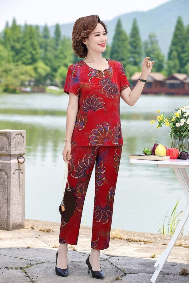 Damen-T-Shirt und Hose B1176 XXL 4