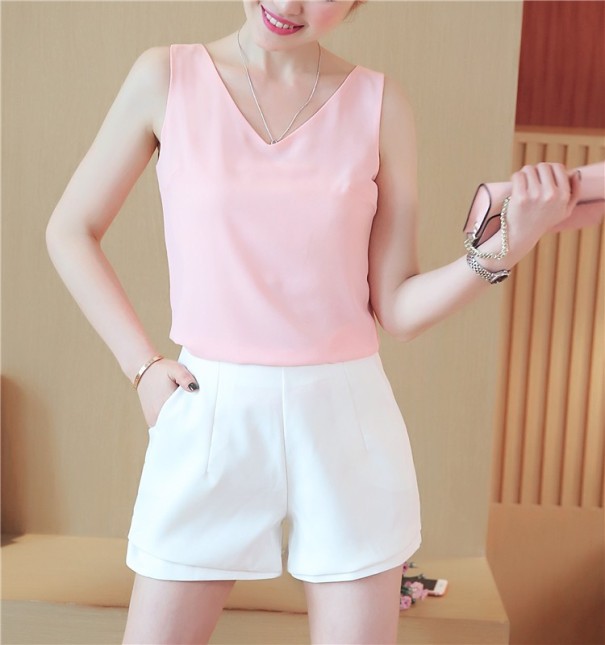 Damen-Tanktop A1072 rosa L