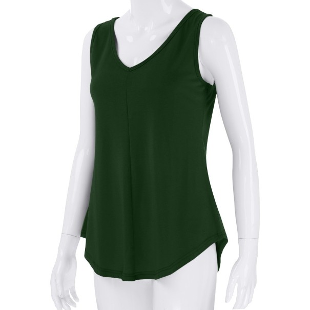 Damen-Tanktop A1314 dunkelgrün 3XL