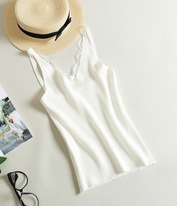 Damen-Tanktop J3018 weiß XS-M