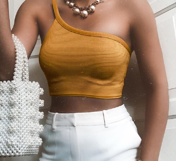 Damen-Tanktop mit einem Träger