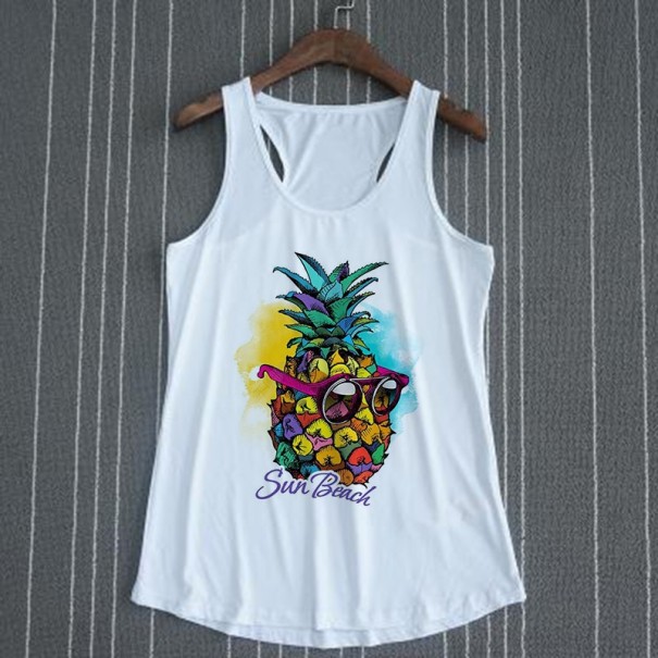 Damen-Tanktop mit Fruchtdruck L 5