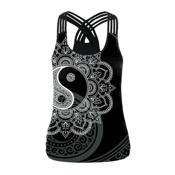 Damen-Tanktop mit Ornament L