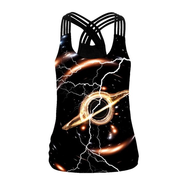 Damen-Tanktop mit Weltraummotiv XS 3