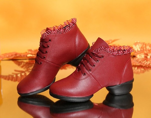 Damen-Tanzschuhe 82007 rot 42