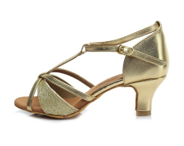 Damen-Tanzschuhe 82008 golden 40 5 cm