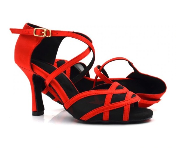 Damen-Tanzschuhe Molly rot 38 8,3 cm