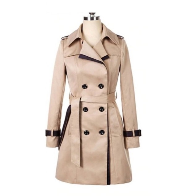 Damen-Trenchcoat A1871 beige M