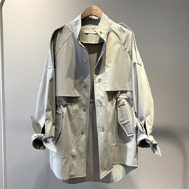 Damen-Trenchcoat P1715 hellgrün M