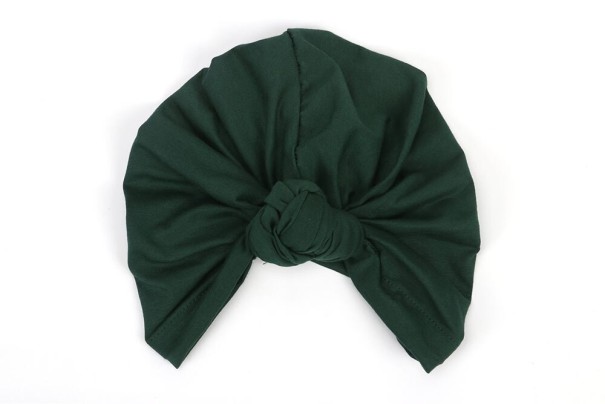 Damen-Turban dunkelgrün