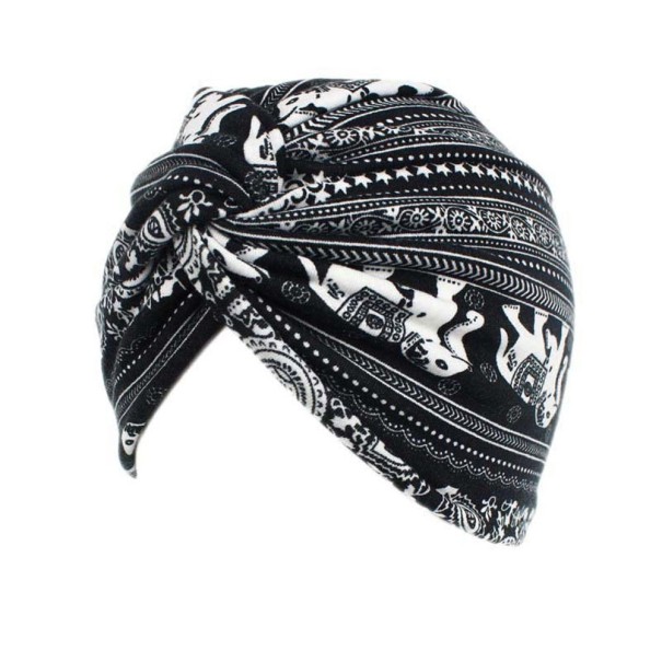 Damen-Turban mit Muster 2