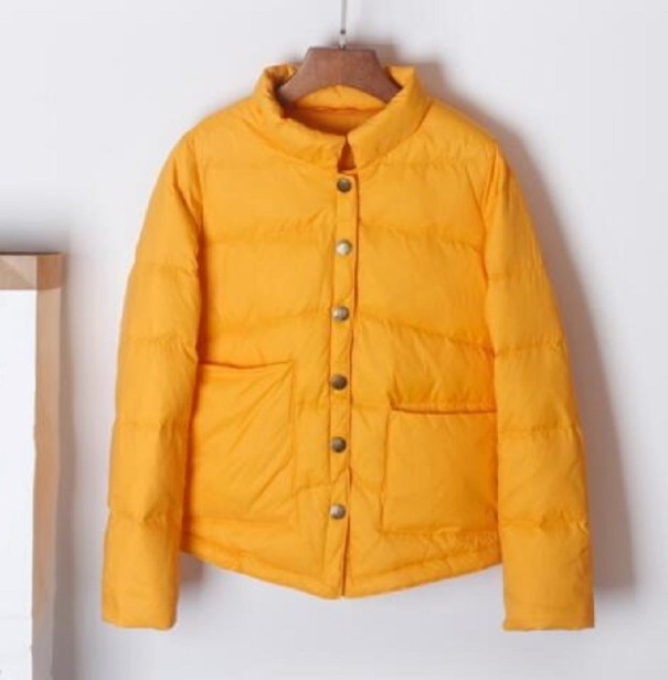 Damen Übergangsjacke P1684 dunkelgelb S