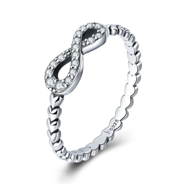 Damen-Unendlichkeitsring D1820 8 2