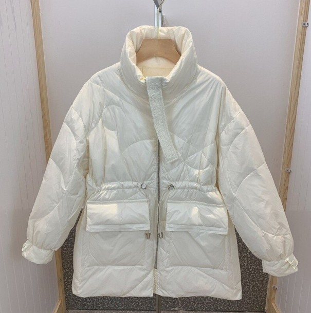 Damen-Winter-Daunenjacke P1890 creme S