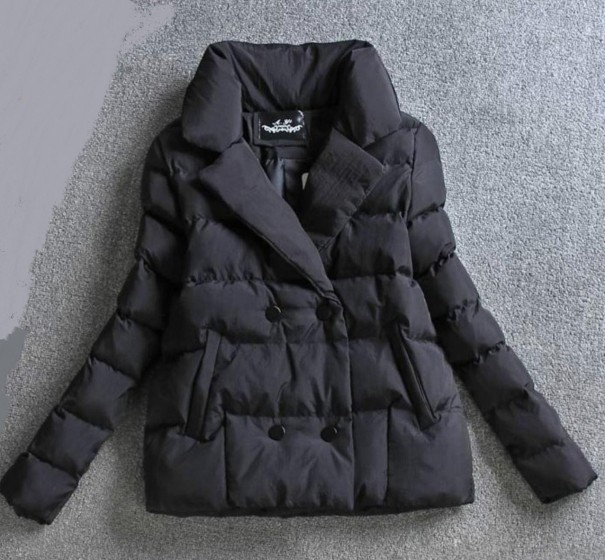 Damen-Winterjacke A1877 schwarz XS