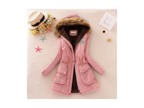 Damen Winterjacke Jane J3224 rosa M