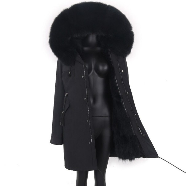 Damen-Winterjacke mit Fell P1729 3XL 11