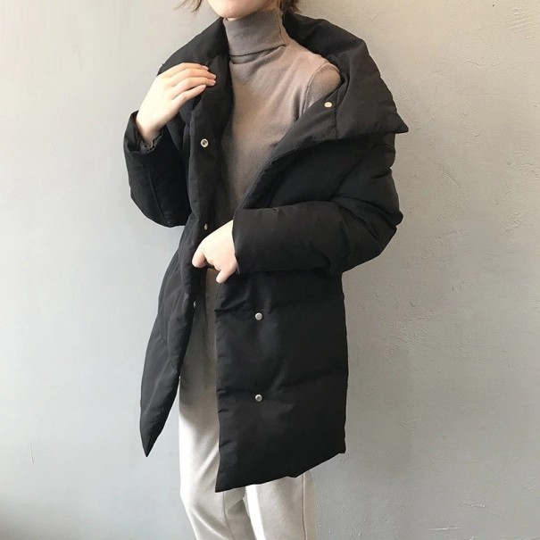 Damen-Winterjacke P1742 schwarz M