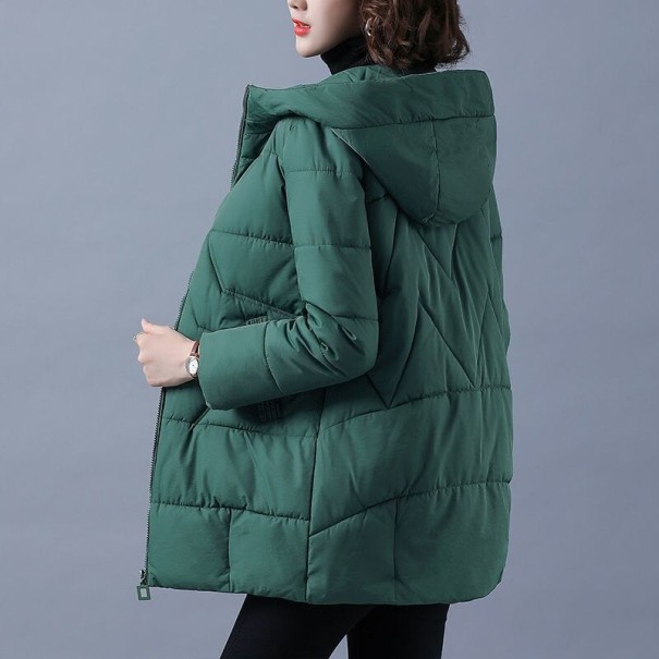 Damen-Winterjacke P1745 dunkelgrün XXL