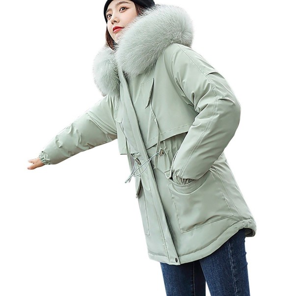 Damen-Winterjacke P1788 hellgrün S