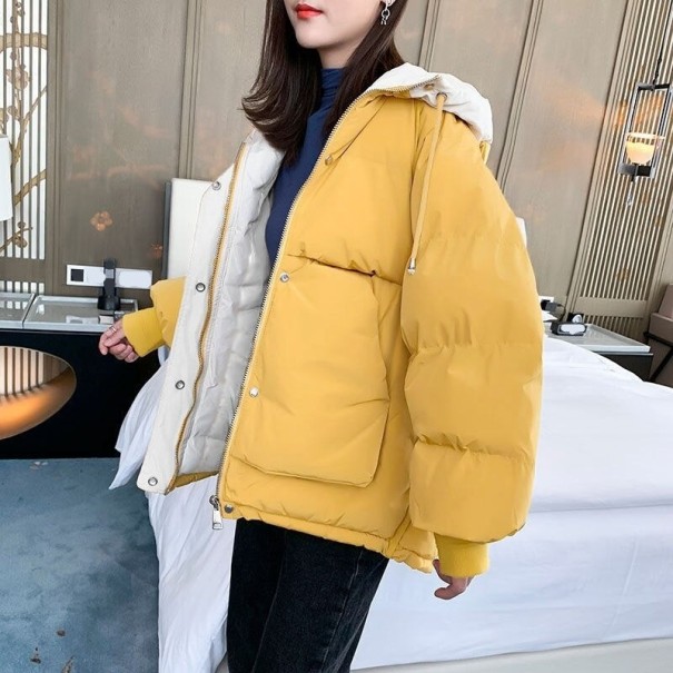 Damen Winterjacke P2023 gelb M