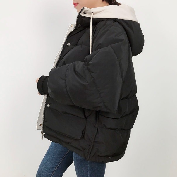 Damen Winterjacke P2023 schwarz S