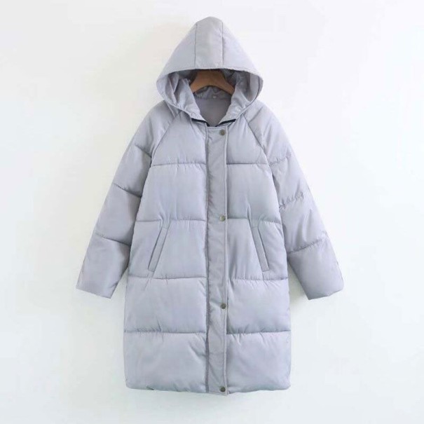 Damen-Winterjacke P2086 grau M