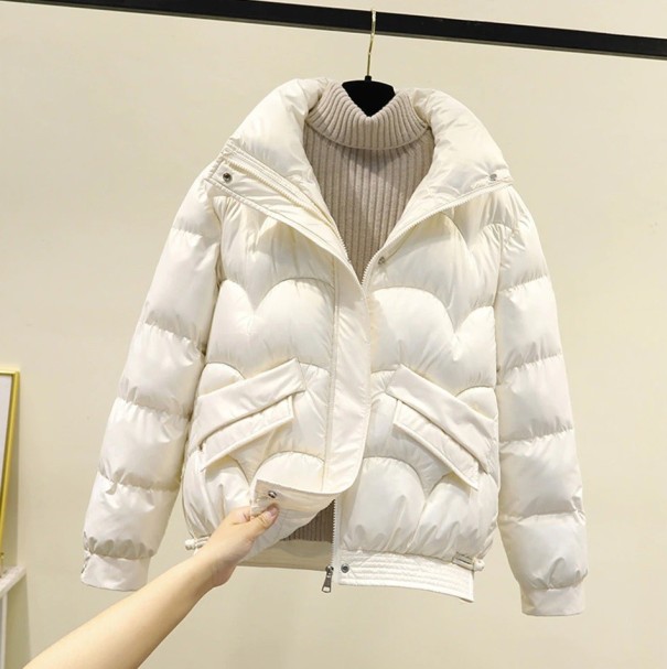 Damen-Winterjacke P2243 weiß XS