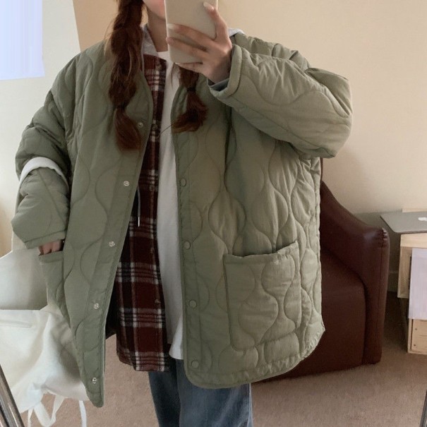 Damen-Winterjacke P2443 grün M