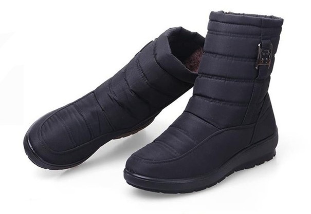 Damen-Winterstiefel Amber schwarz 38