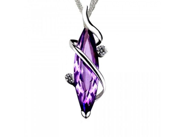Damenanhänger mit Amethyst 3