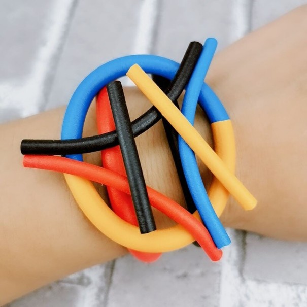 Damenarmband H668 mehrfarbig