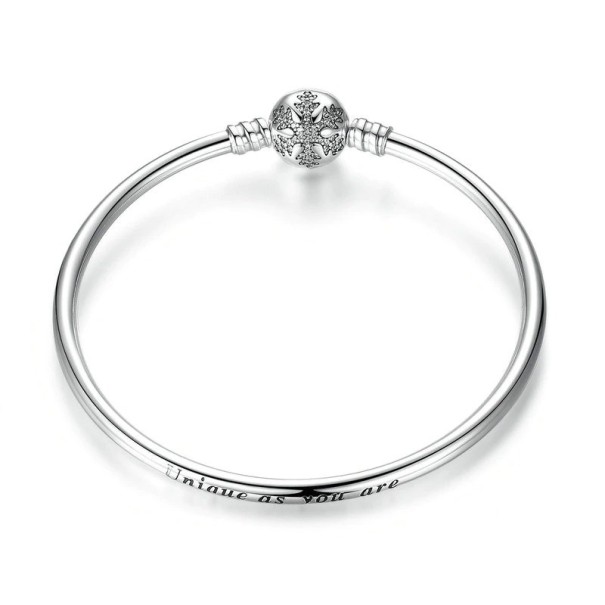Damenarmband mit Flockenperle 19 cm
