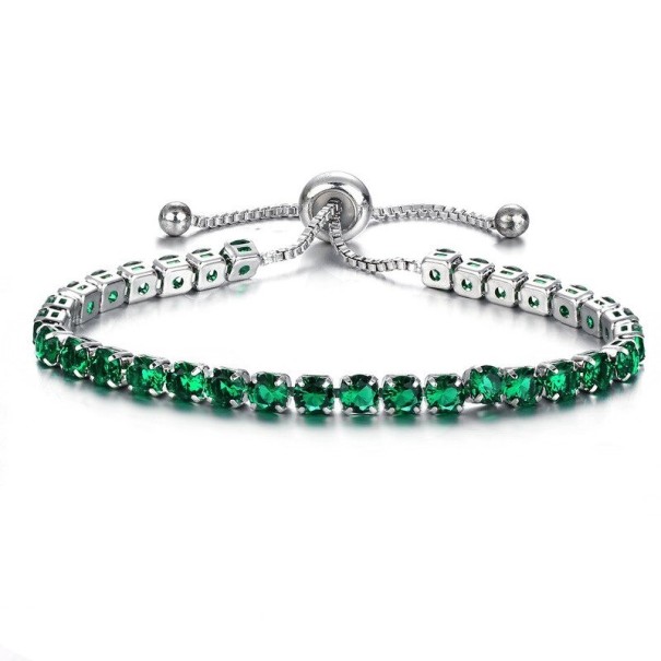 Damenarmband mit Strasssteinen H120 1