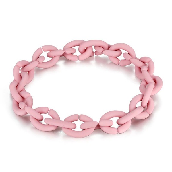 Damenarmband P54 hellrosa