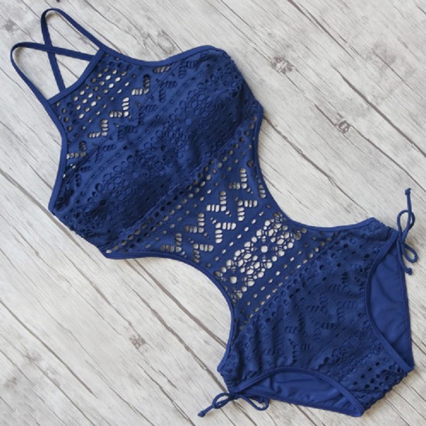 Damenbademode A2841 blau M