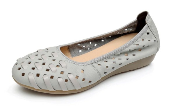 Damenballerinas Jenna grau 42