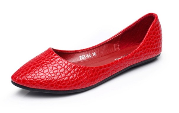 Damenballerinas Laura J1076 rot 38