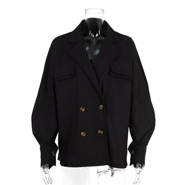 Damenblazer P1551 schwarz L