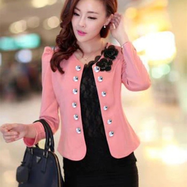 Damenblazer P1952 rosa S