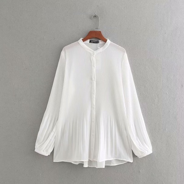 Damenbluse Eleanor weiß L